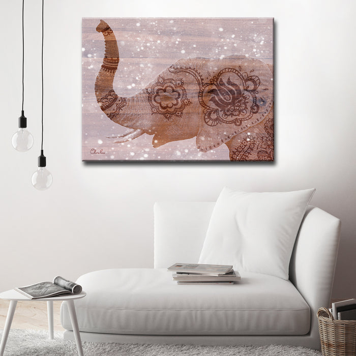 'Wild Zen No. 1' Inspirational Canvas Art