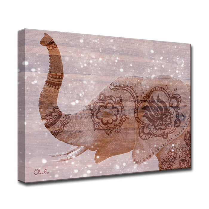 'Wild Zen No. 1' Inspirational Canvas Art