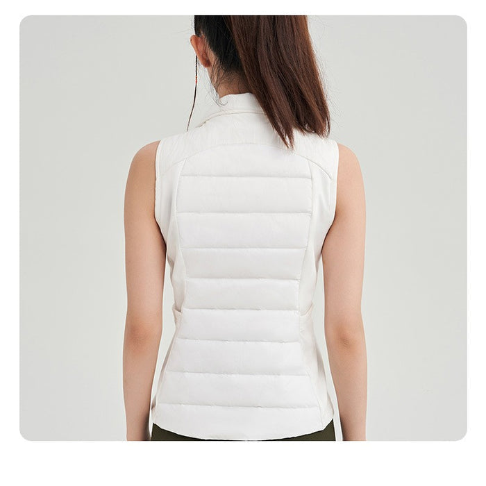 Winter Outdoors Sports Yoga Down Shirt