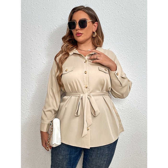 Women's Fashion Temperament Commute Cardigan Shirt