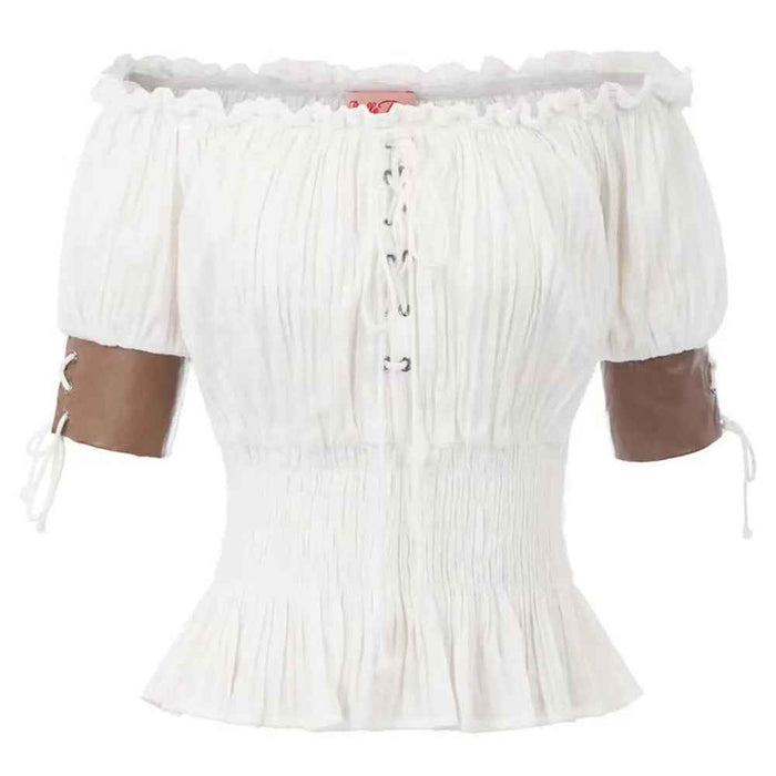 Women's Long-sleeved Medieval Top