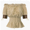Women's Long-sleeved Medieval Top