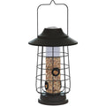 Woodlink Modern Farmhouse Solar Lantern Tube Feeder