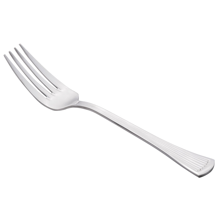World Tableware 881 038 Minuet 7 1/8" 18/0 Stainless Steel Heavy Weight Salad Fork - 12/Pack