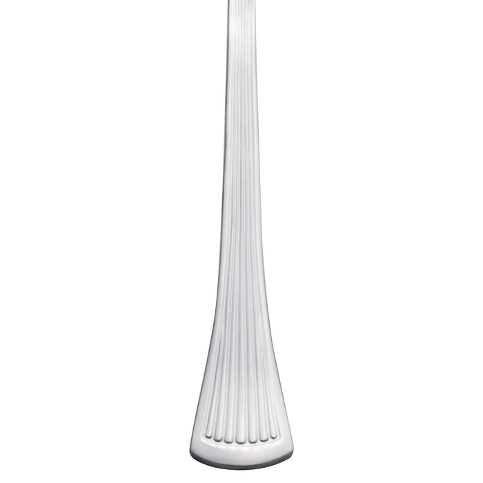 World Tableware 881 038 Minuet 7 1/8" 18/0 Stainless Steel Heavy Weight Salad Fork - 12/Pack
