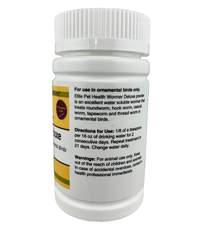 Bird Dewormer Directions