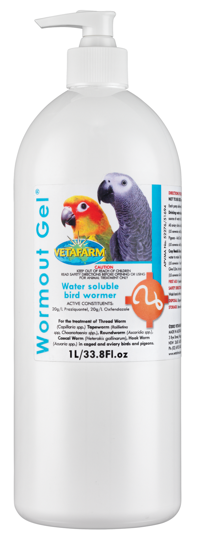 bird dewormer
