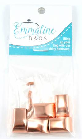 Zipper/Cord Ends Copper 5 Pack
