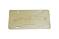 ZSPEC Dodge Viper SRT Silhouette License Plate, Birch, Ornamental - ZSPEC Design LLC - Holiday Ornaments - dodge, dodge viper, garage art, license, lifestyle, ornament - zspecdesign.com