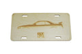 ZSPEC Nissan GTR R34 Cut-Away License Plate, Birch, Ornamental - ZSPEC Design LLC - Holiday Ornaments - garage art, GTR, license, lifestyle, nissan, ornament, shsc, skyline - zspecdesign.com